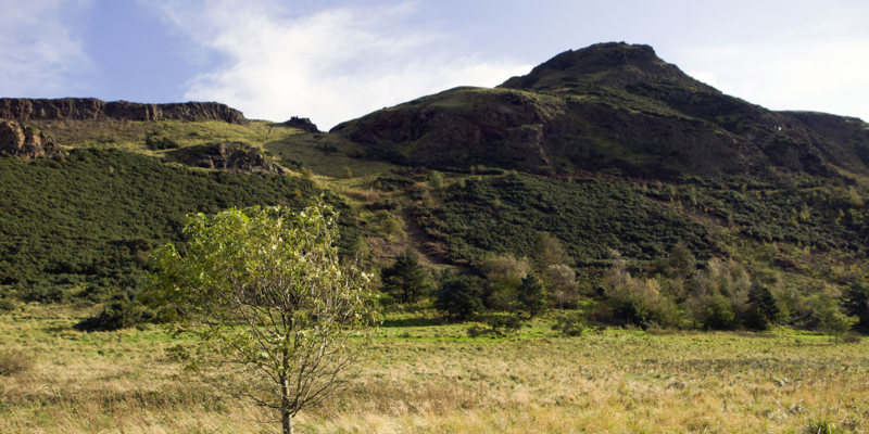 A general view of Arthur’s Seat, at Holyrood Park.